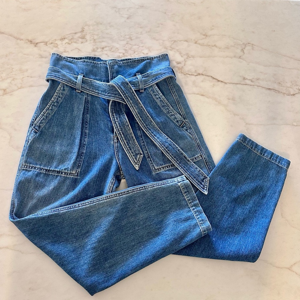 Citizens of Humanity Belted Noelle Cargo Jeans